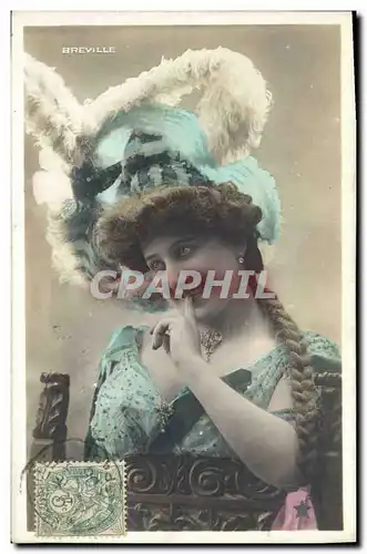 Cartes postales Femme Theatre Breville