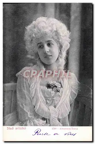 Cartes postales Femme Theatre Alterocca Terni