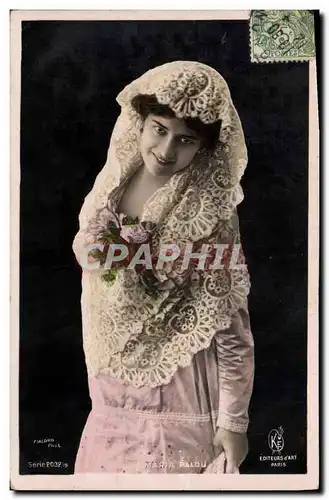 Cartes postales Femme Theatre Maria Palou