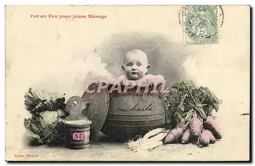 Cartes postales Fantaisie Enfant Bebe