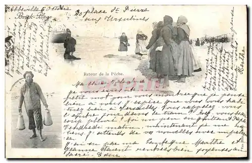 Cartes postales Peche Retour de la peche