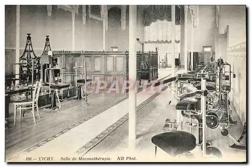 Cartes postales Vichy Salle de mecanotherapie