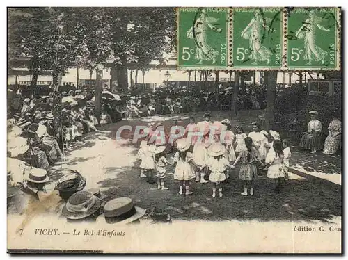 Cartes postales Vichy Enfants Le bal d&#39enfants