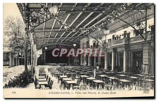 Cartes postales Aix les Bains Villa des fleurs Le Music Hall