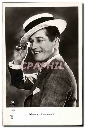 Moderne Karte Maurice chevalier