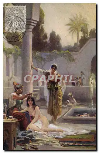 Cartes postales Fantaisie Orientalisme Femmes