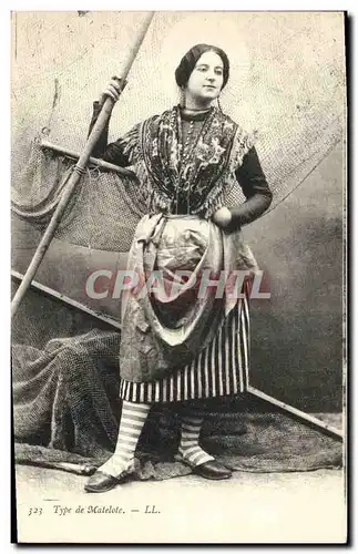 Cartes postales Peche Type de Matelote