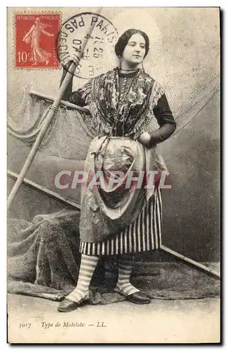 Cartes postales Peche Type de Matelote