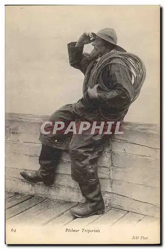 Cartes postales Peche Pecheur Treportais