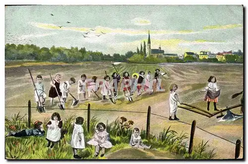 Cartes postales Fantaisie Enfant Bebe