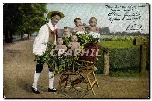 Cartes postales Fantaisie Enfant Bebe