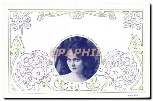 Cartes postales Fantaisie Illustrateur Femme