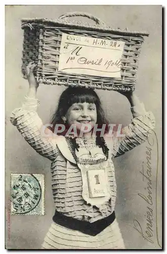 Cartes postales Fantaisie Enfant