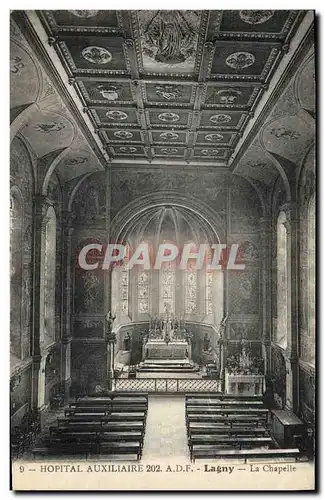 Cartes postales Sante Militaria Hopital auxiliaire Lagny La chapelle