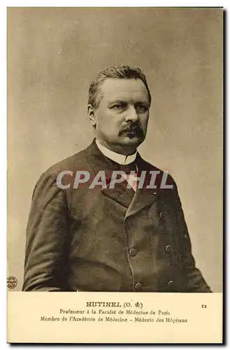 Ansichtskarte AK Sante Militaria Hutinel Professeur a la Faculte de Medecine de Paris La Bourboule Choussy et Per