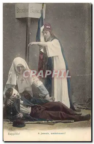 Cartes postales Sante Militaria Marianne Infirmiere