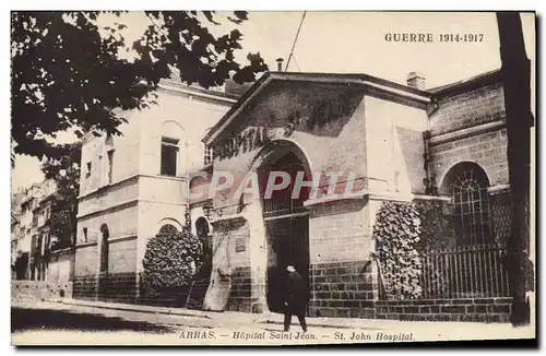 Cartes postales Sante Militaria Arras Hopital Saint Jean