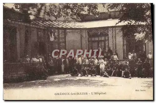 Cartes postales Sante Militaria Greoux les Bains L&#39hopital