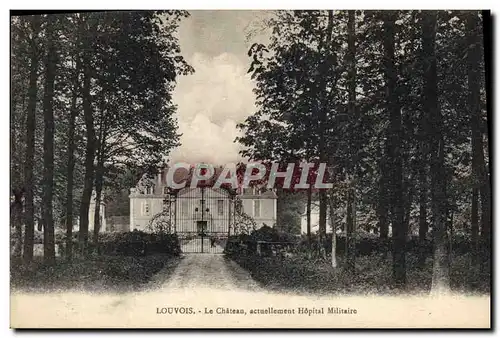 Cartes postales Sante Militaria Louvois le chateau actuellement Hopital Militaire