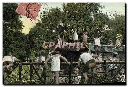 Cartes postales Fantaisie Enfant Bebe La maraude