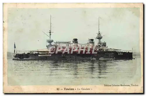 Cartes postales Bateau Toulon Le Gaulois