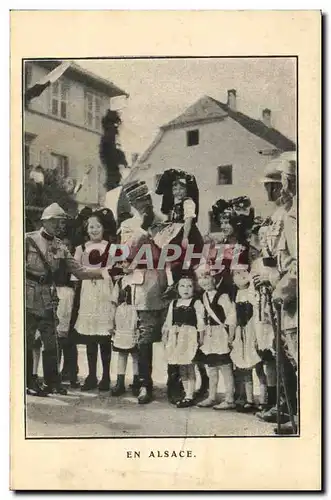 Ansichtskarte AK Folklore Alsace