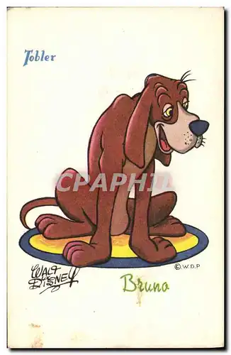 Cartes postales Fantaisie Walt Disney Tobler Bruno