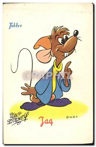 Cartes postales Fantaisie Walt Disney Tobler Jag