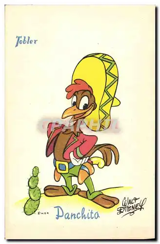 Cartes postales Fantaisie Walt Disney Tobler Panchita