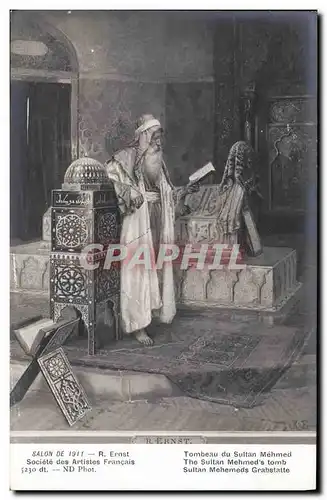 Ansichtskarte AK Fantaisie Orientalisme Salon de 1911 Ernst Tombeau du sultan Mehmed