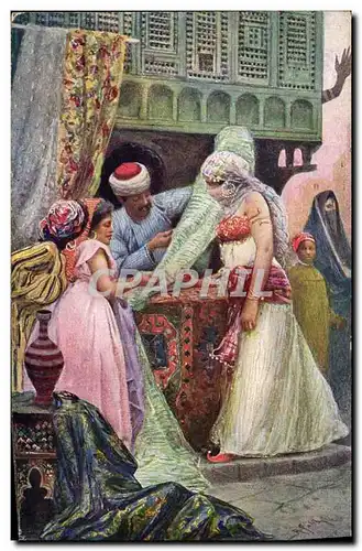 Cartes postales Fantaisie Orientalisme