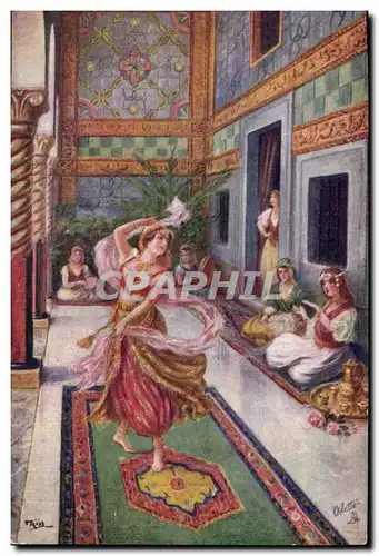 Cartes postales Fantaisie Orientalisme