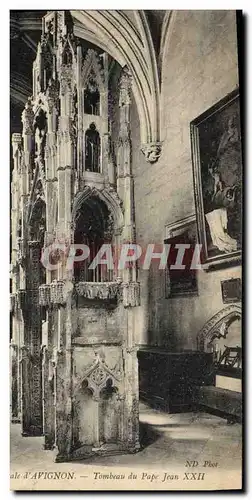 Cartes postales Mort Cathedrale d&#39Avignon Tombeau du pape Jean XXII