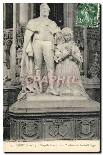 Ansichtskarte AK Mort Dreux Chapelle Saint Louis Tombeau de Louis Philippe