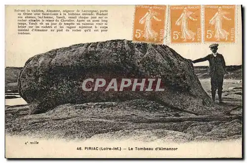 Cartes postales Mort Piriac Le tombeau d&#39Almanzor
