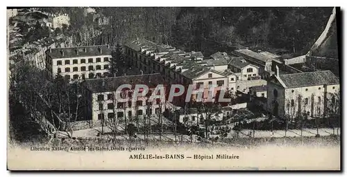 Ansichtskarte AK Sante Militaria Amelie les Bains Hopital militaire