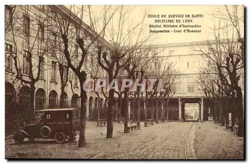 Cartes postales Sante Militaria Ecole du service de sante militaire de Lyon Hopital Militaire d&#39instruction D