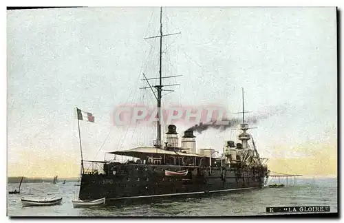 Cartes postales Bateau La Gloire