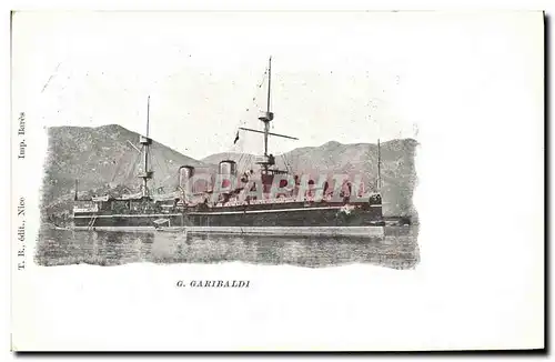 Cartes postales Bateau Garibaldi