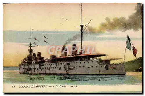 Cartes postales Bateau La Gloire