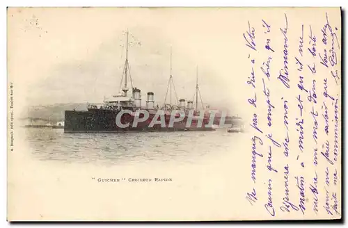 Cartes postales Bateau Guichen Croiseur rapide