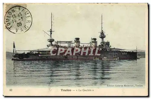 Cartes postales Bateau Toulon Le Gaulois