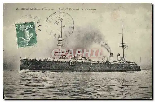 Cartes postales Bateau Gloire de 1ere classe