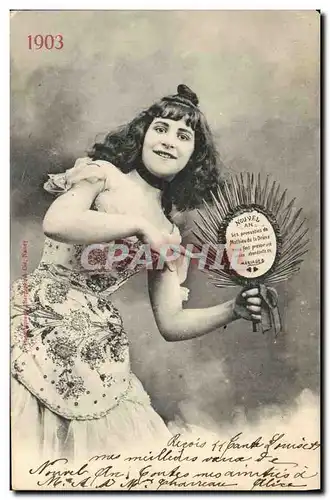 Cartes postales Fantaisie Femme Annee 1903