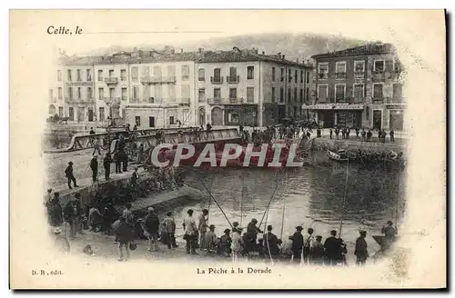 Ansichtskarte AK Peche Pecheur Cette La peche a la Dorade TOP