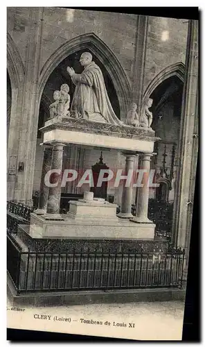 Cartes postales Clery Tombeau de Louis XI