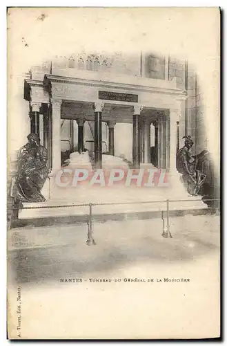 Cartes postales Nantes Tombeau du General de la Moriciere
