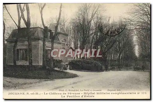Cartes postales Sante Militaria Jouarre Le cahteau de PEreuse Hopital militaire complementaire 171 Le pavillon d