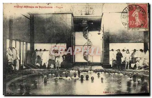 Cartes postales Sante Militaria Hopital militaire de Bourbonne plage