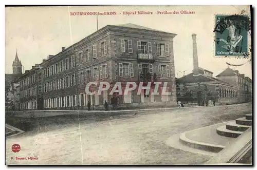 Cartes postales Sante Militaria Bourbonne les Bains Hopital Militaire Pavillon des officiers